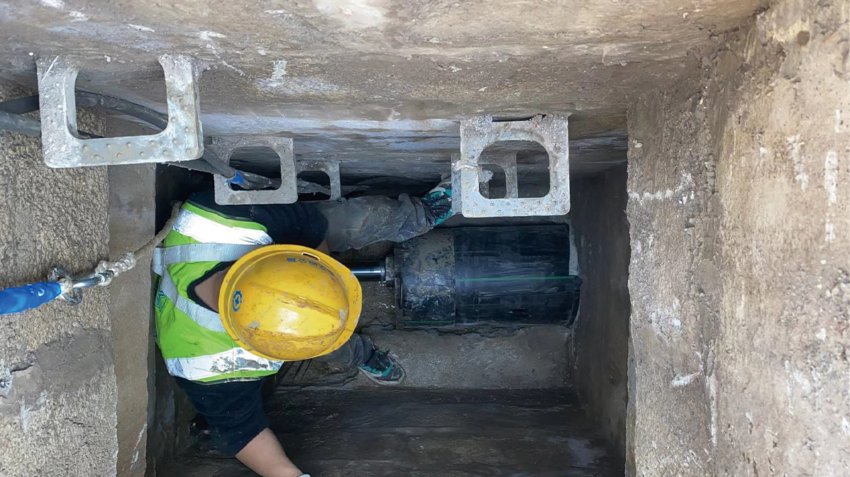 吉木萨尔HDPE短管内衬法